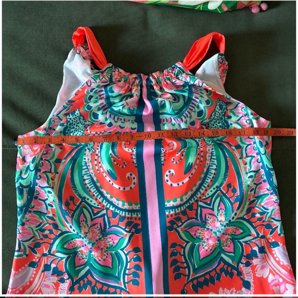 NWOT Lilly Pulitzer Hollyn maxi dress in Tangerine Dream M 8 - Picture 5 of 7
